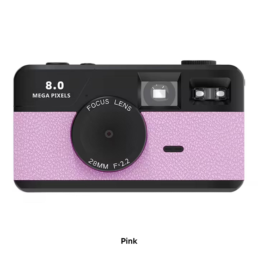 PINK - DIGITAL FILM RETRO CAMERA