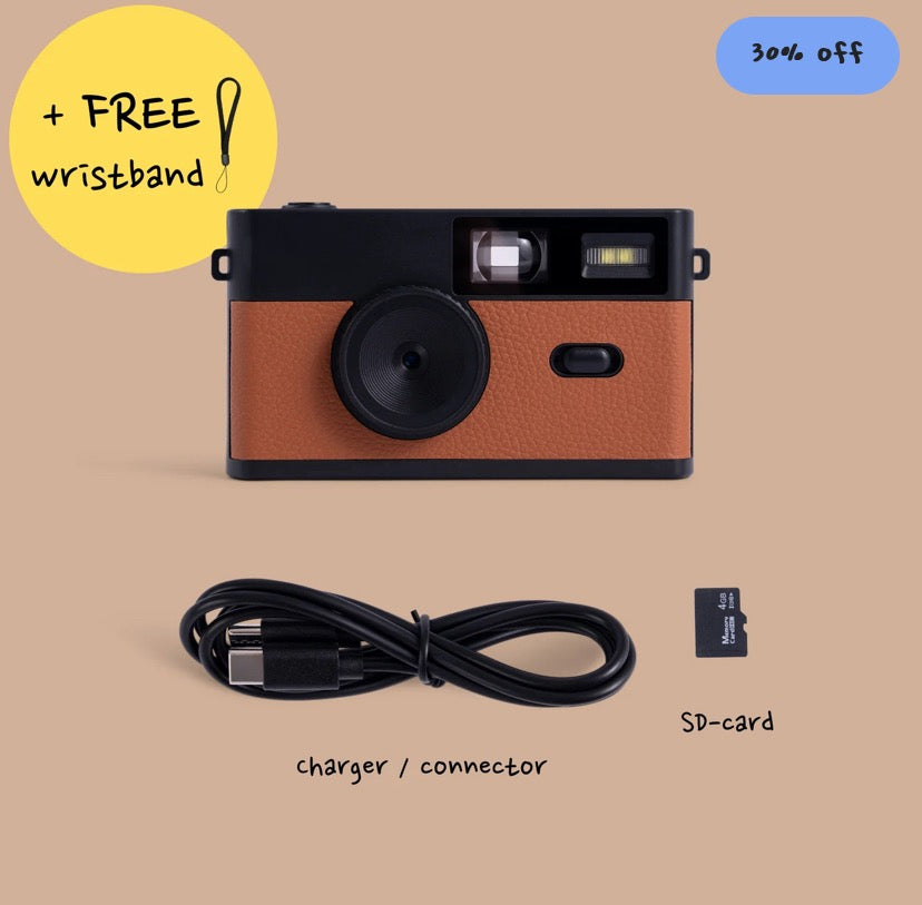 PURPLE - DIGITAL FILM RETRO CAMERA